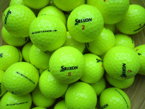 100 palline golf gialle - palline,