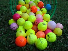 100 PALLINE COLORATE  DA GOLF