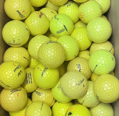 Palline golf gialle - 50,