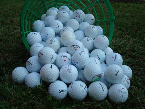 Palline palle golf - palle, usate